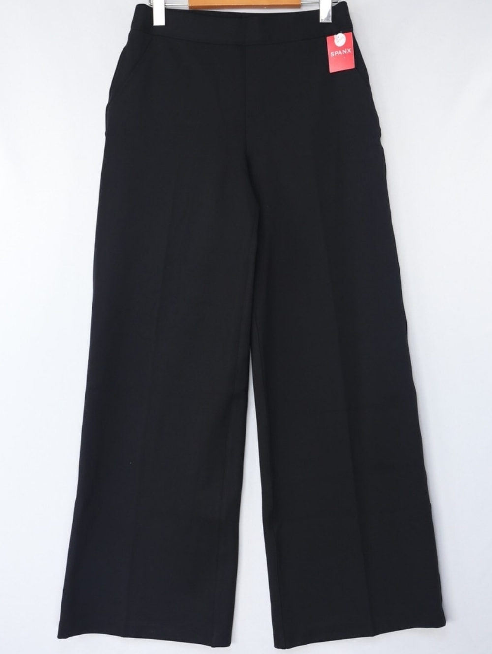 SPANX Black Wide-Leg Pants